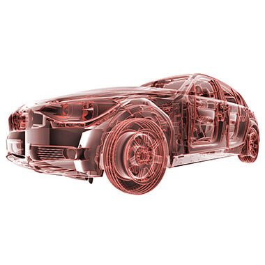 coche x-rayos